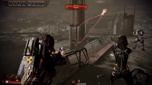 Many powers will curve around obstacles to try to hit enemies.