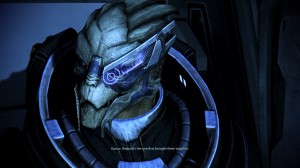 Garrus is just as confused about the canon endings as I am.