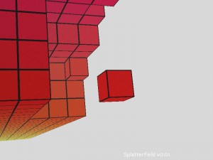 I isolated a single block as a means of testing some of Panda3D's collision functions. 